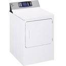 27 in. 7 cf 240V 5-Cycle Commercial Front Load Dryer in White