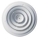 Residential 6 in. Ceiling Diffuser in White Steel