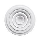 Residential 6 in. Ceiling Diffuser in White Steel