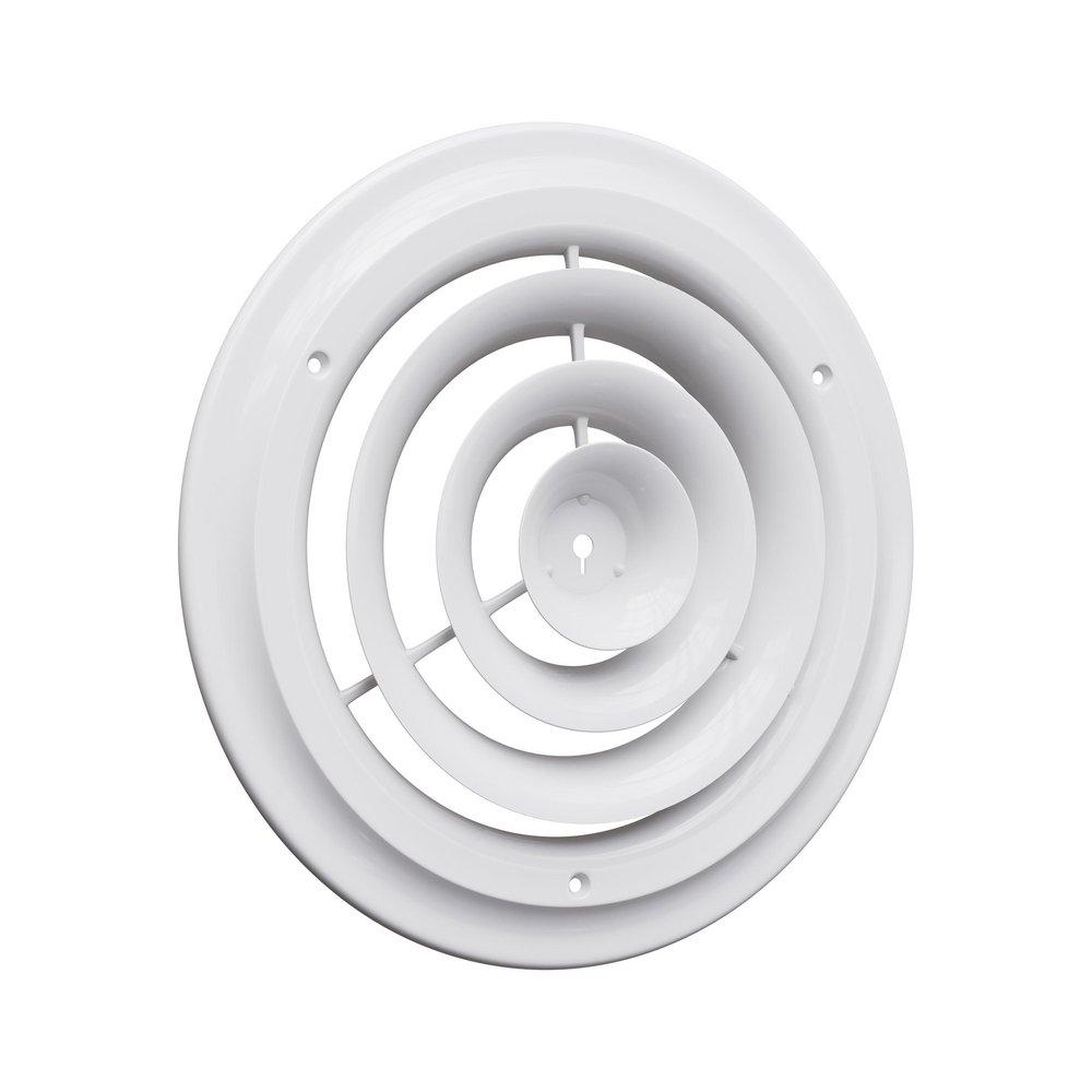PROSELECT&reg; White Residential Ceiling Diffuser in White Steel 