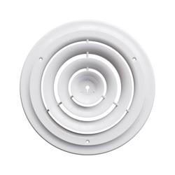 Residential 8 in. Ceiling Diffuser in White Steel