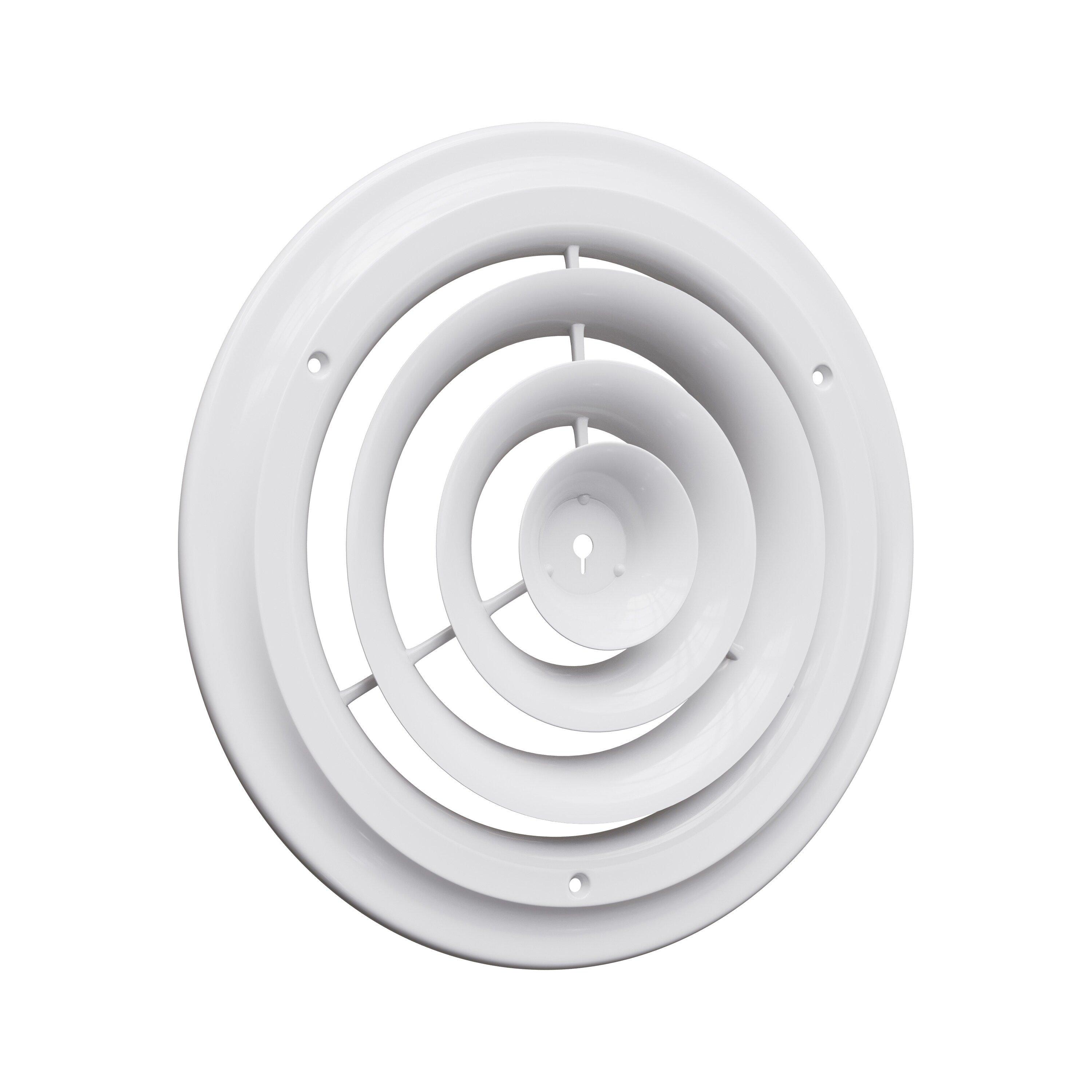 PROSELECT&reg; White 10 in. Round Ceiling Diffuser 