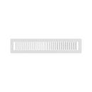 2 x 14 in. Toe Space Grill White
