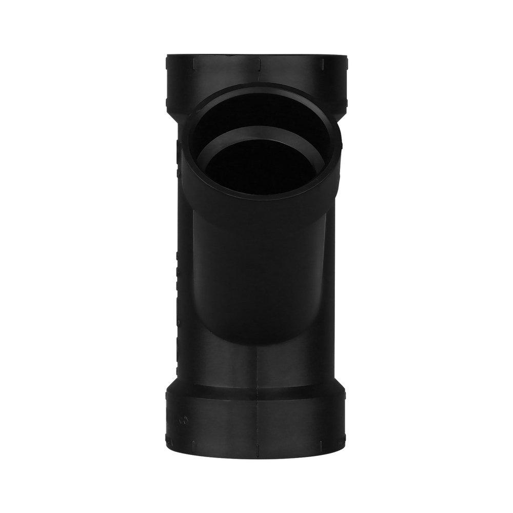 Black ABS DWV Wye 