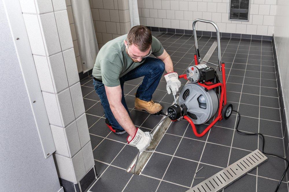 RIDGID 3/8 in. Drain Cleaning Drum Machine 