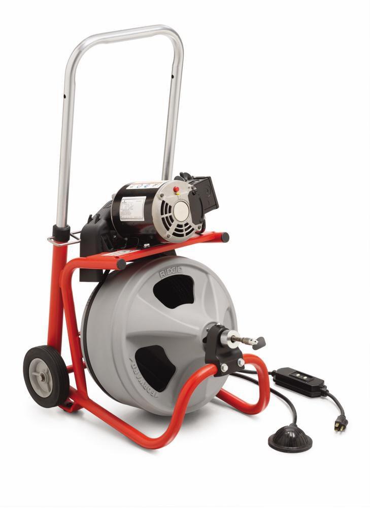 RIDGID K400 3/8 in. x 75 ft. Drain Cleaning Machine W/C32 IW 