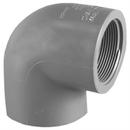 Grey Socket x FPT Straight Schedule 80 PVC 90 Degree Elbow 