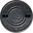 Bass and Hays Foundry Cast Iron Lid Only 