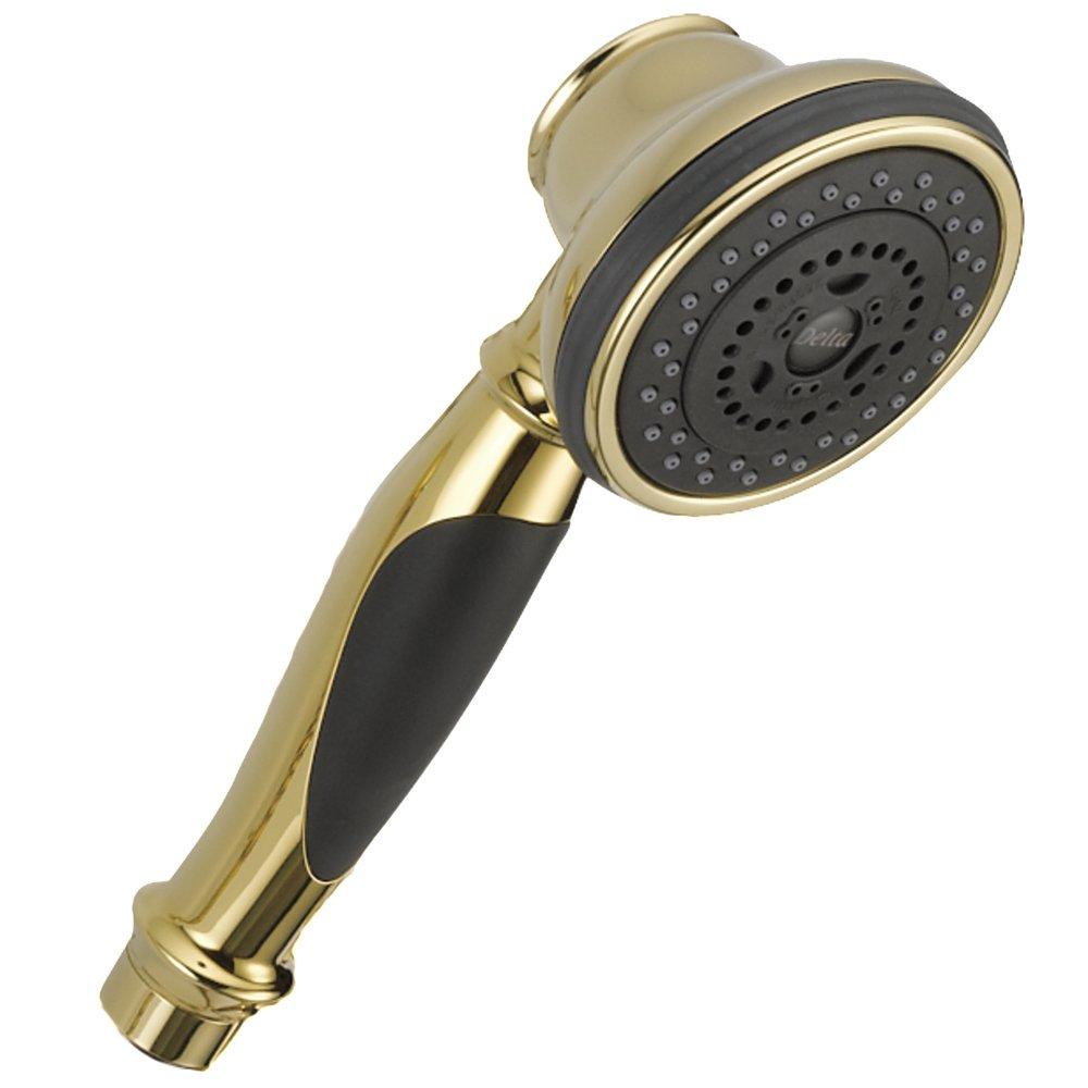 Delta Faucet Polished Brass Multi Function Hand Shower 