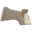 Tub Spout Pull-Up Diverter in Luxe Nickel with Matte Black