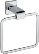 Delta Faucet Chrome Rectangular Closed Towel Ring 