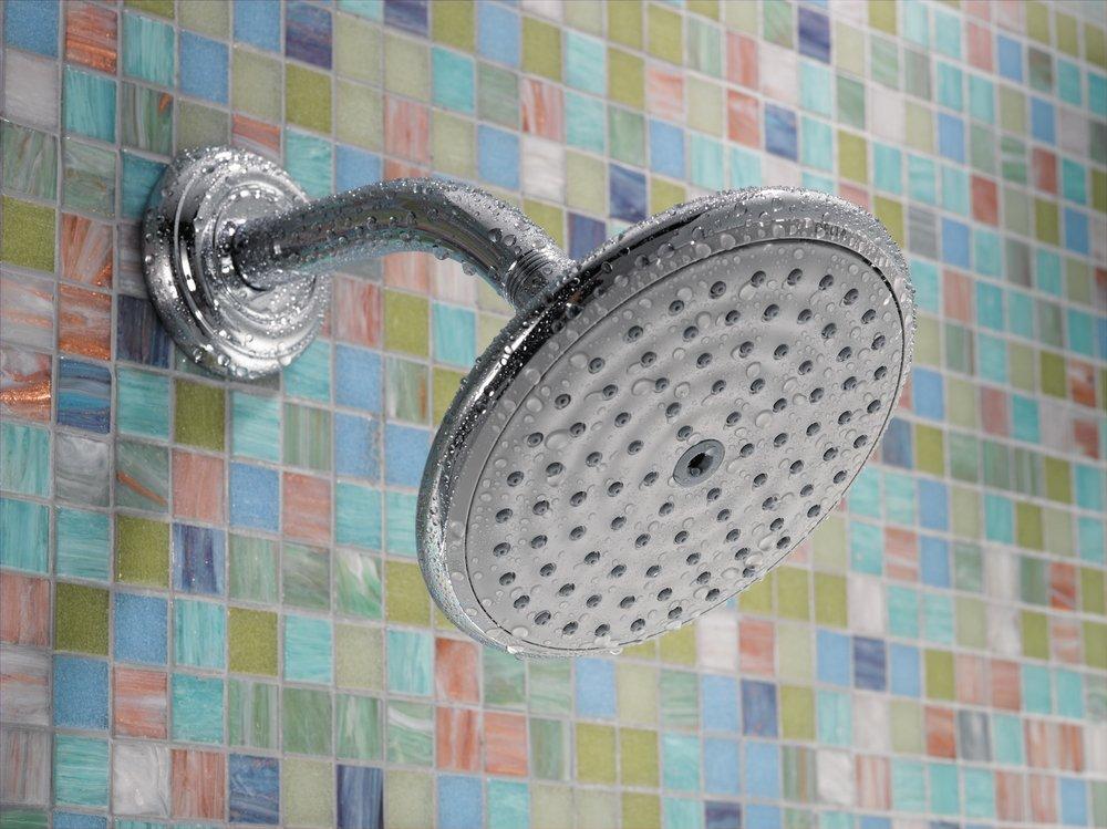 Delta Faucet Polished Brass 1/2 x 7 in. NPT Brass Shower Arm 