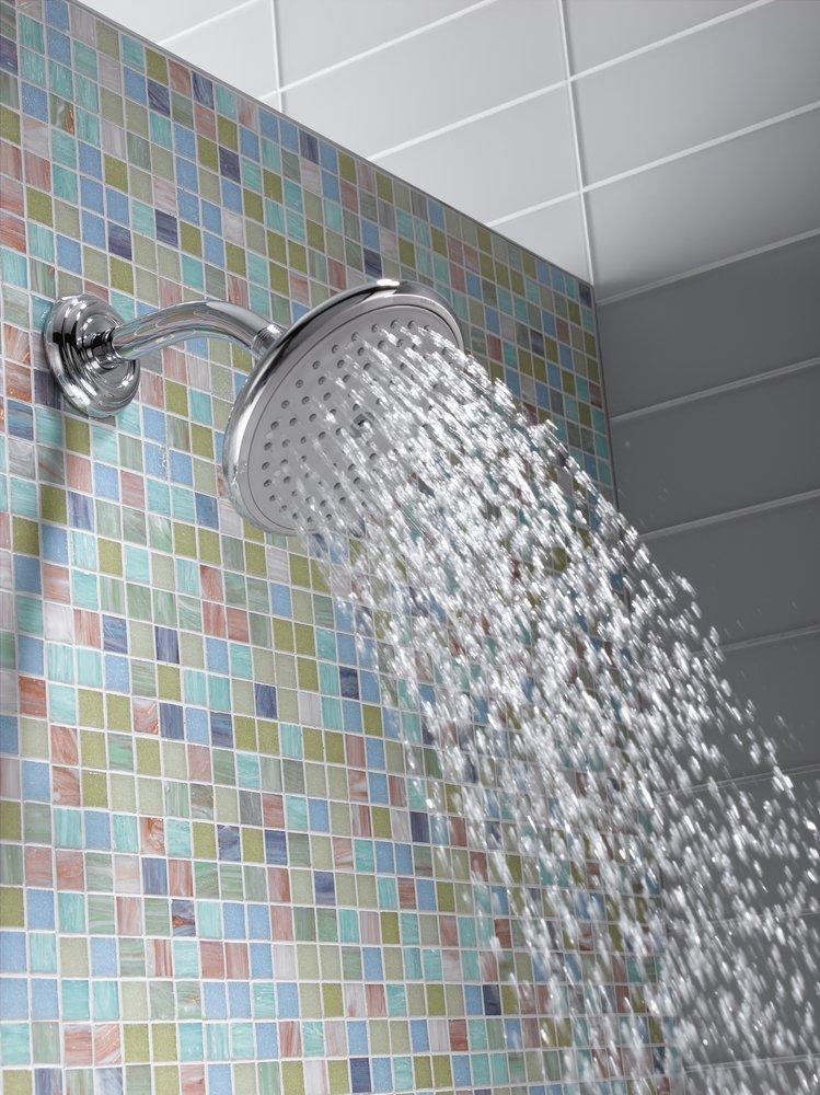 Delta Faucet Polished Brass 1/2 x 7 in. NPT Brass Shower Arm 