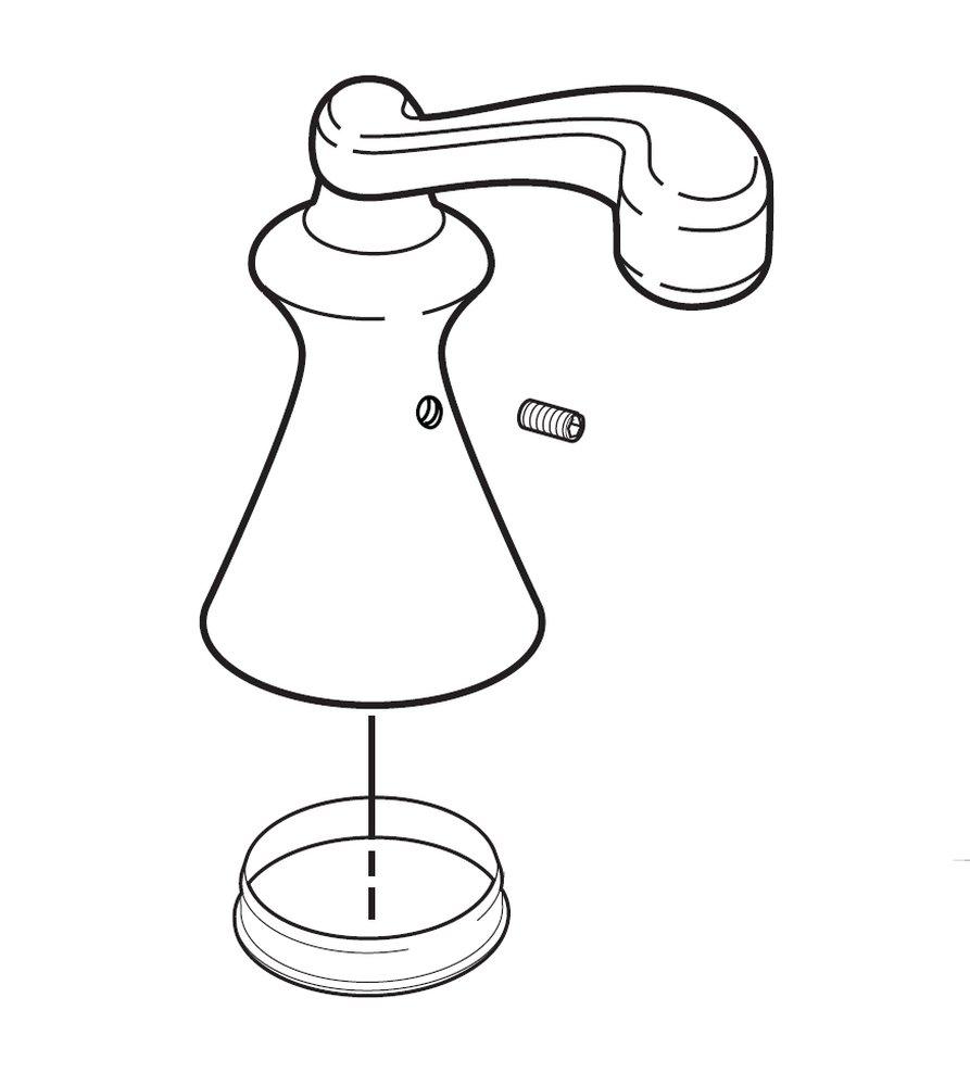 Delta Faucet Venetian Bronze Lever Handle Kit Kit 