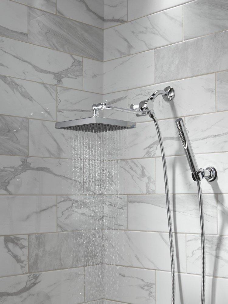 Delta Faucet Chrome Single Function Showerhead 