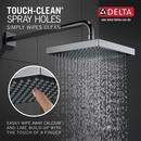 Delta Faucet Chrome Single Function Showerhead 