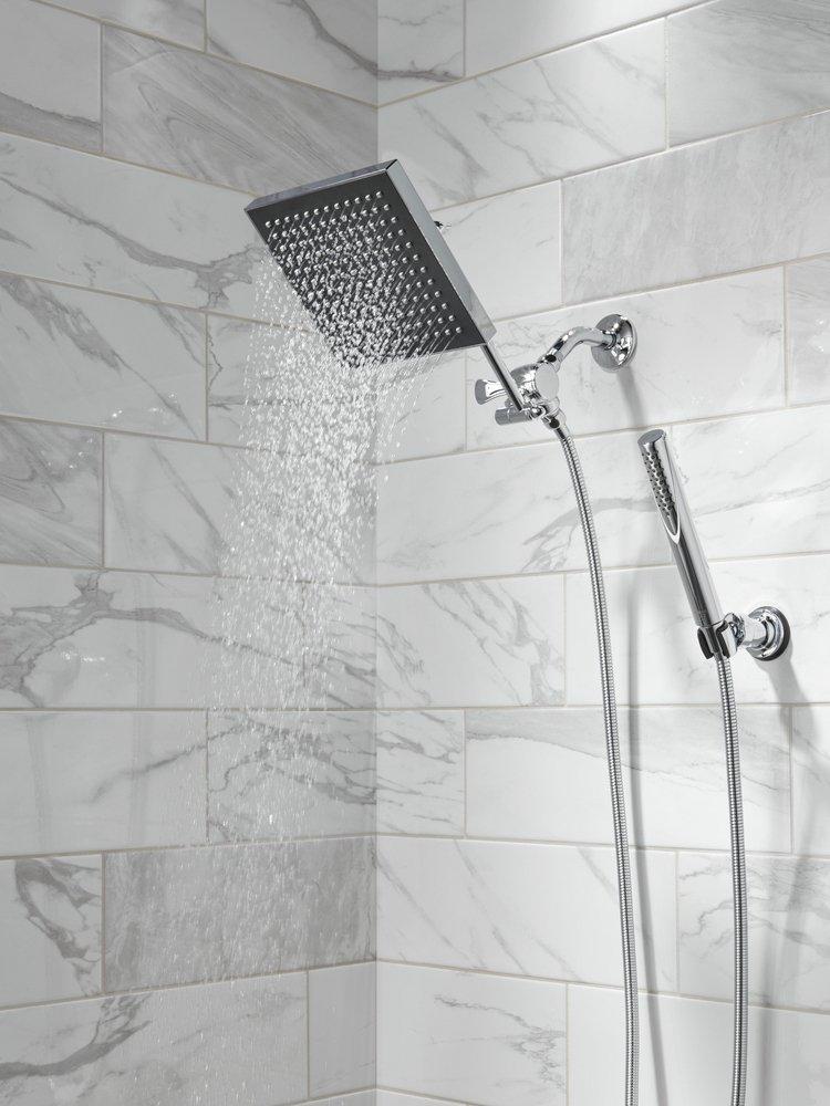 Delta Faucet Chrome Single Function Showerhead 