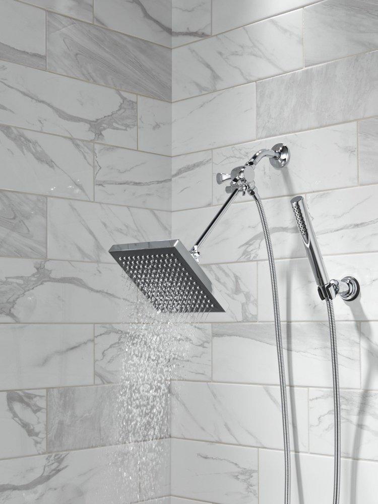 Delta Faucet Chrome Single Function Showerhead 
