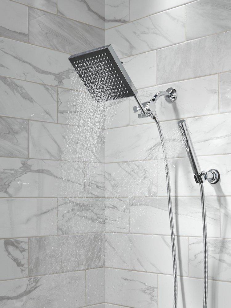 Delta Faucet Chrome Single Function Showerhead 