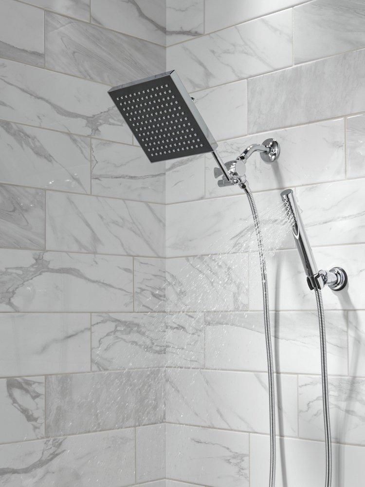 Delta Faucet Chrome Single Function Showerhead 