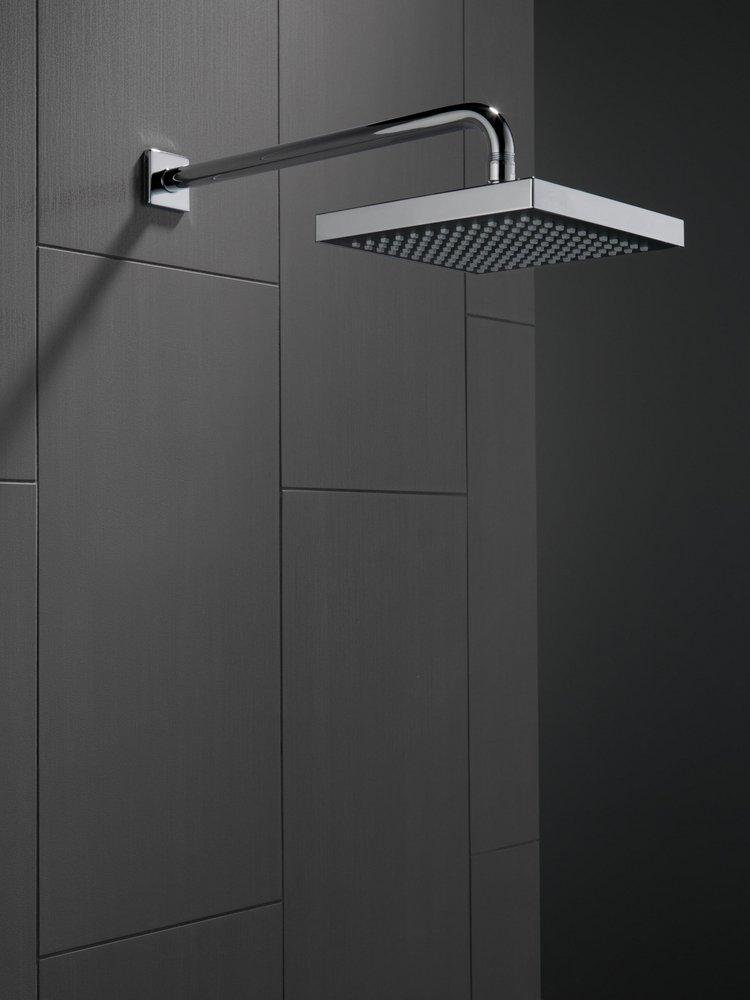 Delta Faucet Chrome Single Function Soft Rain Showerhead 