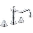 Two Handle Bathroom Sink Faucet in StarLight Polished Chrome