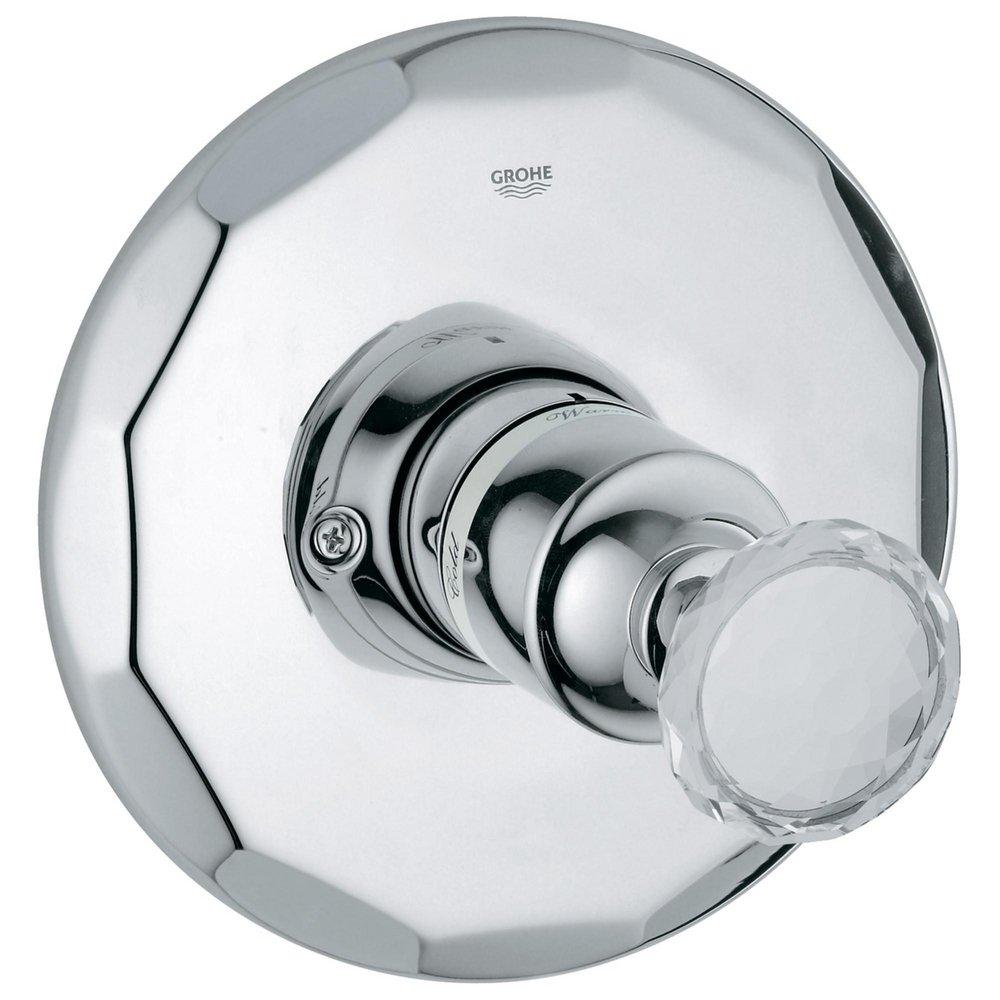 GROHE Chrome Single Handle Bathtub & Shower Faucet (Trim Only) 
