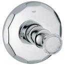 Single Handle Bathtub & Shower Faucet in Chrome Swarovski Crystal (Trim Only)