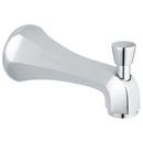 Bath Spout with 6 in. Diverter in Starlight Chrome