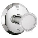 GROHE Chrome 3-Way Diverter Trim with Round Handle 