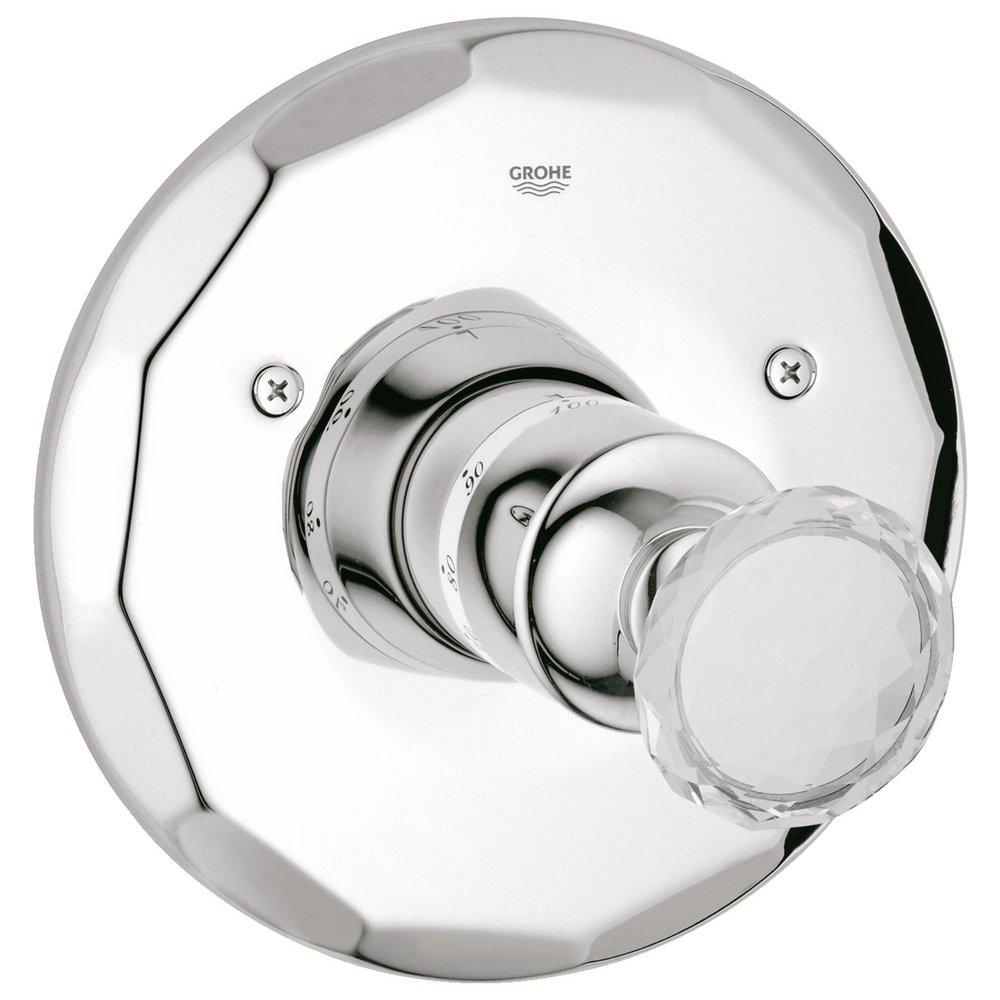 GROHE Chrome Single Handle Bathtub & Shower Faucet (Trim Only) 