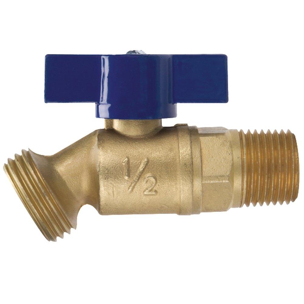NIBCO Brass MIP x Hose No Kink Hose Bibb 
