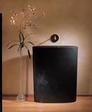 Stone Forest Polished Black Granite Pedestal Bathroom Sink 