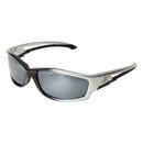 Safety Eyewear Glasses with Silver Mirror Lens