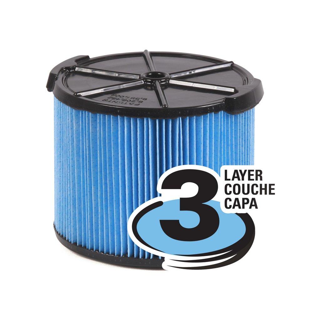 RIDGID Vacuum Filter 4.5 gal 