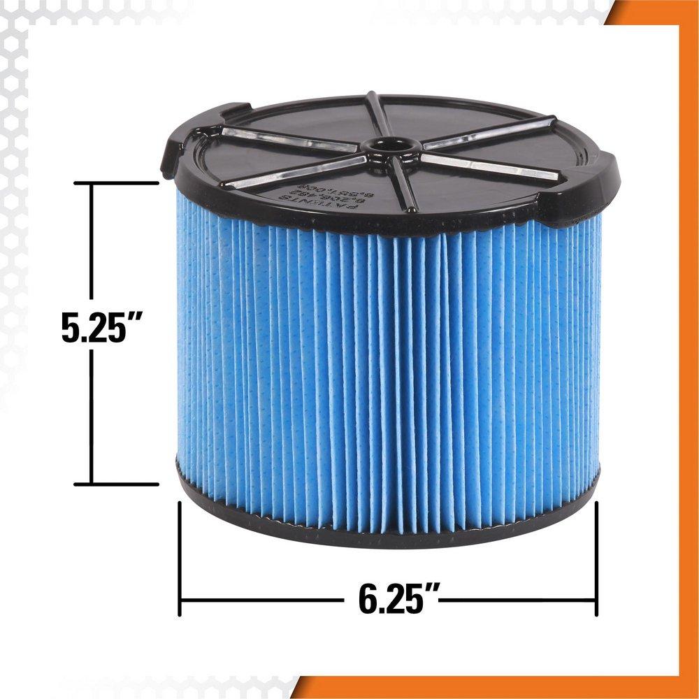 RIDGID Vacuum Filter 4.5 gal 