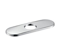 6 in. Base Plate Polished Chrome