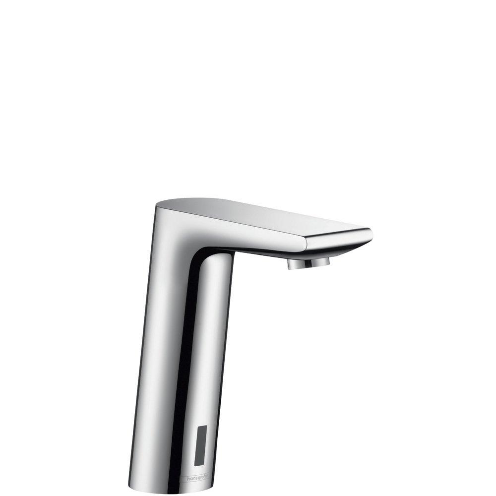 Hansgrohe Polished Chrome No Handle Sensor Bathroom Sink Faucet 