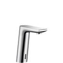 Hansgrohe Polished Chrome No Handle Sensor Bathroom Sink Faucet 