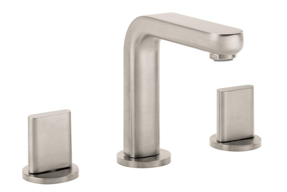 Hansgrohe Brushed Nickel Two Handle Widespread Bathroom Sink Faucet 
