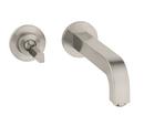 AXOR Brushed Nickel Single Handle Widespread Bathroom Sink Faucet 