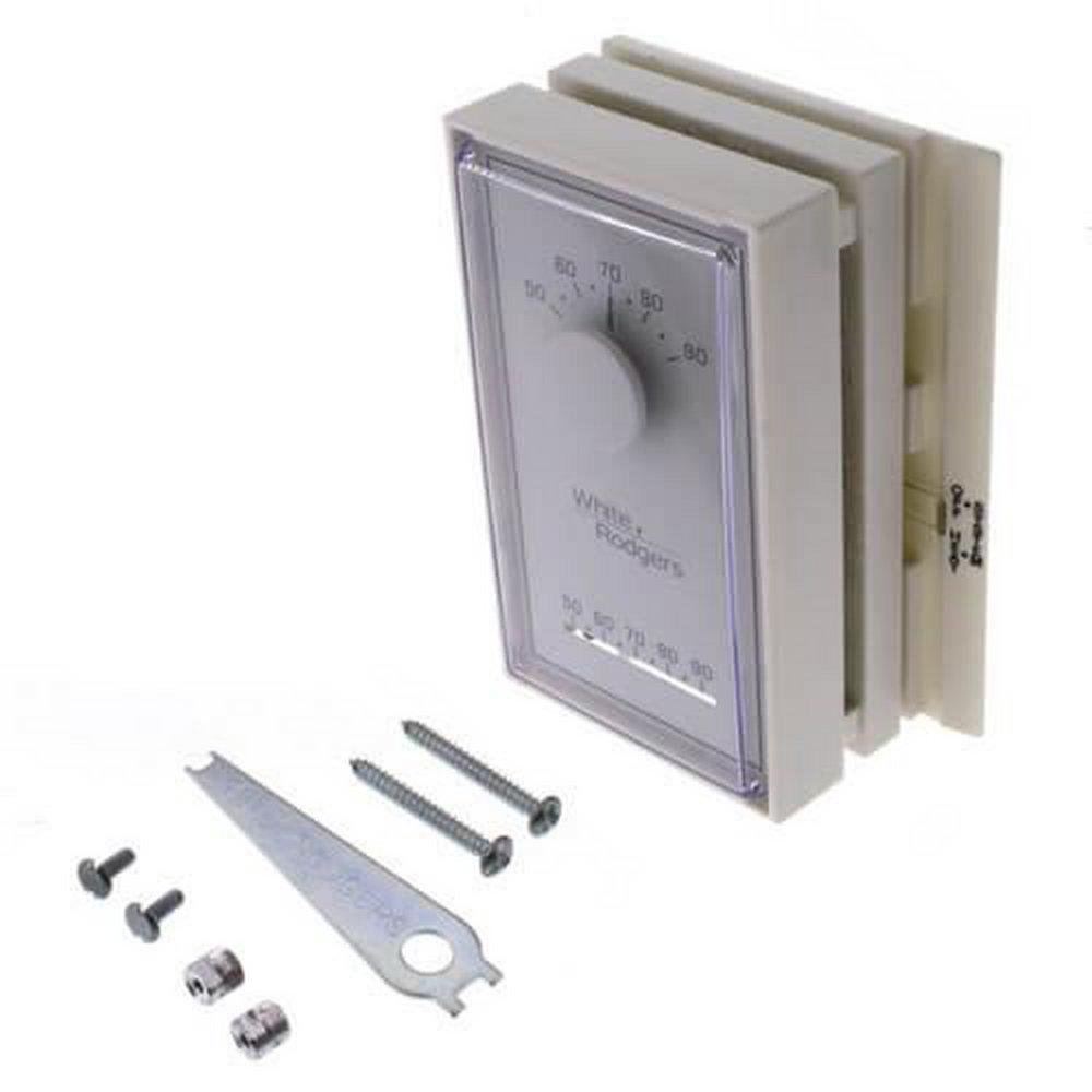 White-Rodgers White Non-programmable Thermostat 