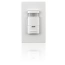 LEVITON White Occupancy Wall Sensor with LED Light 