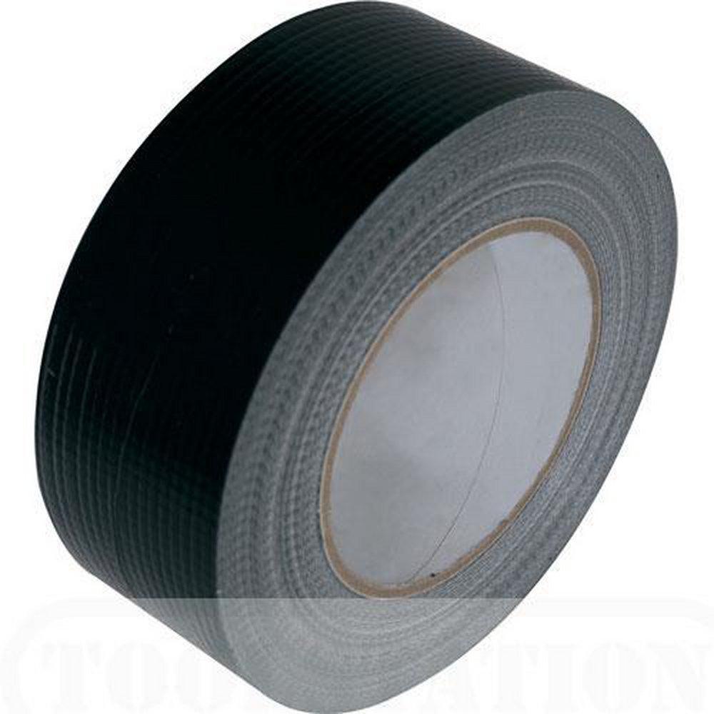 Avery Dennison Black 2 in. Cloth Duct Tape in Black 