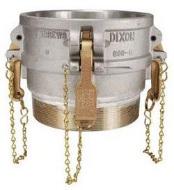 8 in. Female Camlock x MNPT Aluminum Cam and Groove Coupling