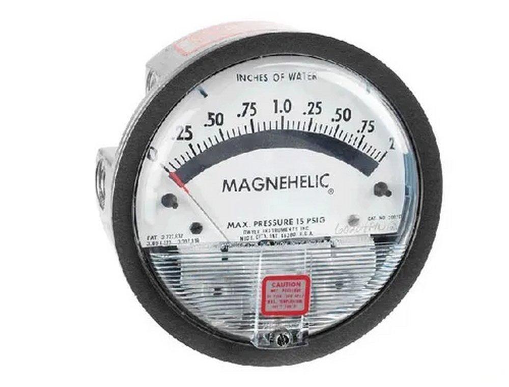 Dwyer Grey Differential Pressure Gauge 