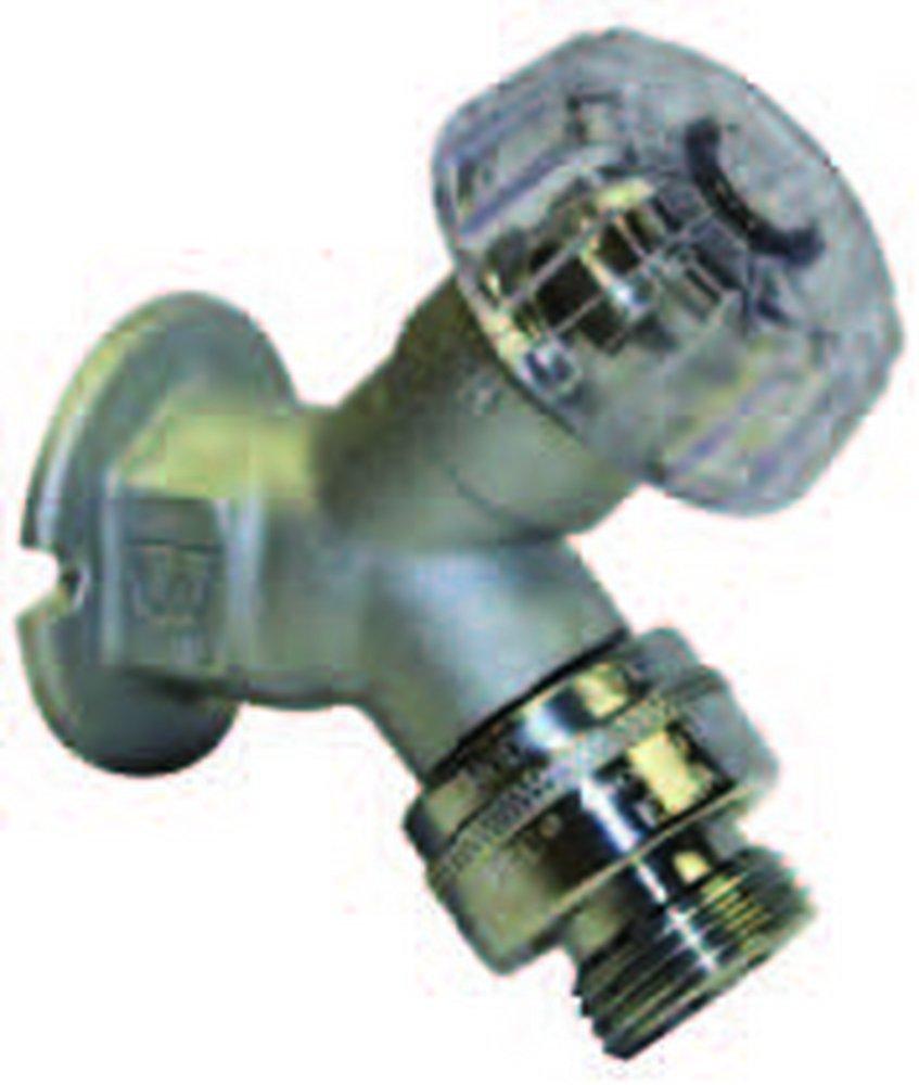 Woodford Manufacturing Polished Chrome Non Freeze Area Wall Hydrant with Faucet Reinforce Coat 