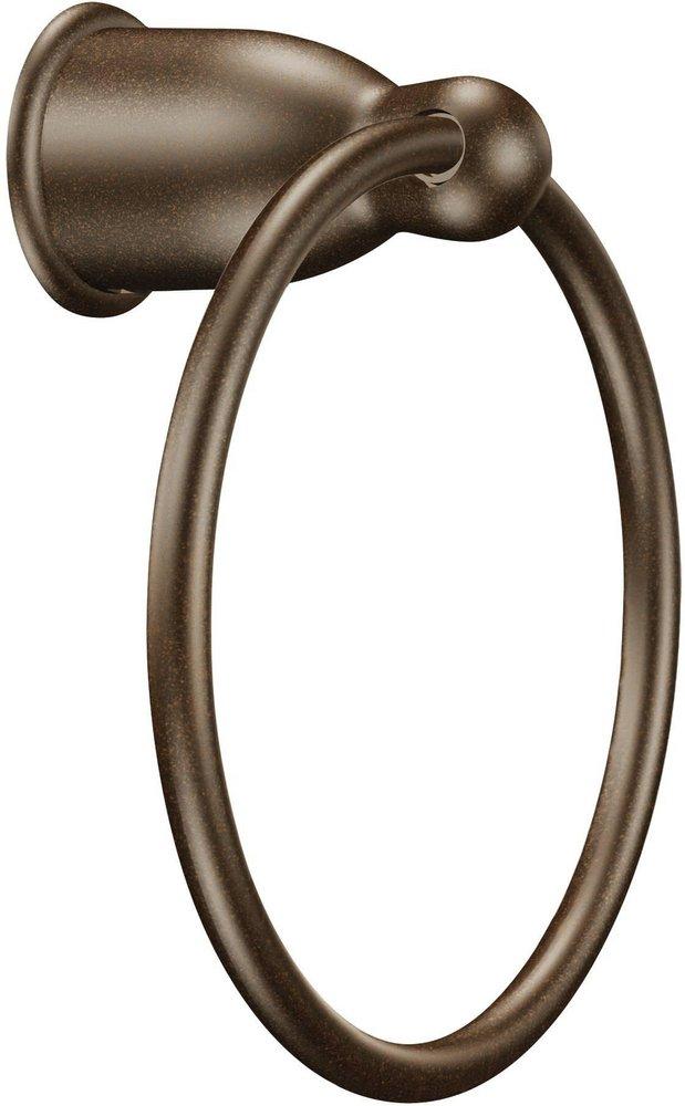 Moen Old World Bronze Round Closed Towel Ring 