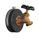 PROFLO&reg; Black Black Rubber Test Cap 