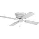 Progress Lighting White 42 in. 4-Blade Ceiling Fan 